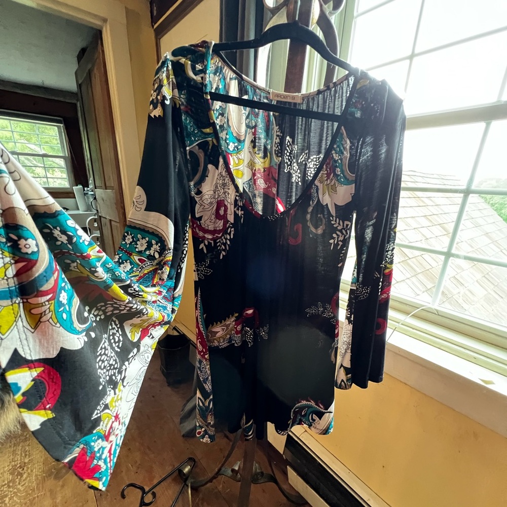 Arden B multi color tunic top or dress 👗